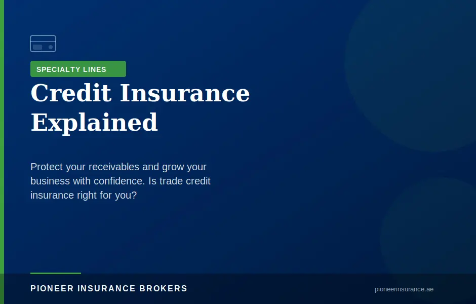 Credit Insurance: Explained and Is it for you?